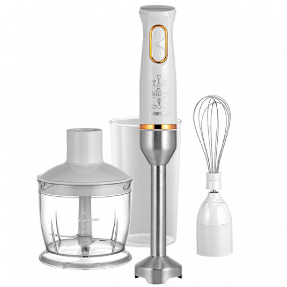 Блендер Centek CT-1347 CT-1347/WHITE Погружной, 800 Вт — фото товара