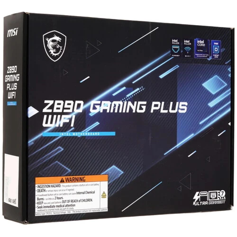 Материнская плата MSI Z890 GAMING PLUS WIFI ATX, LGA 1851 - миниатюра 5