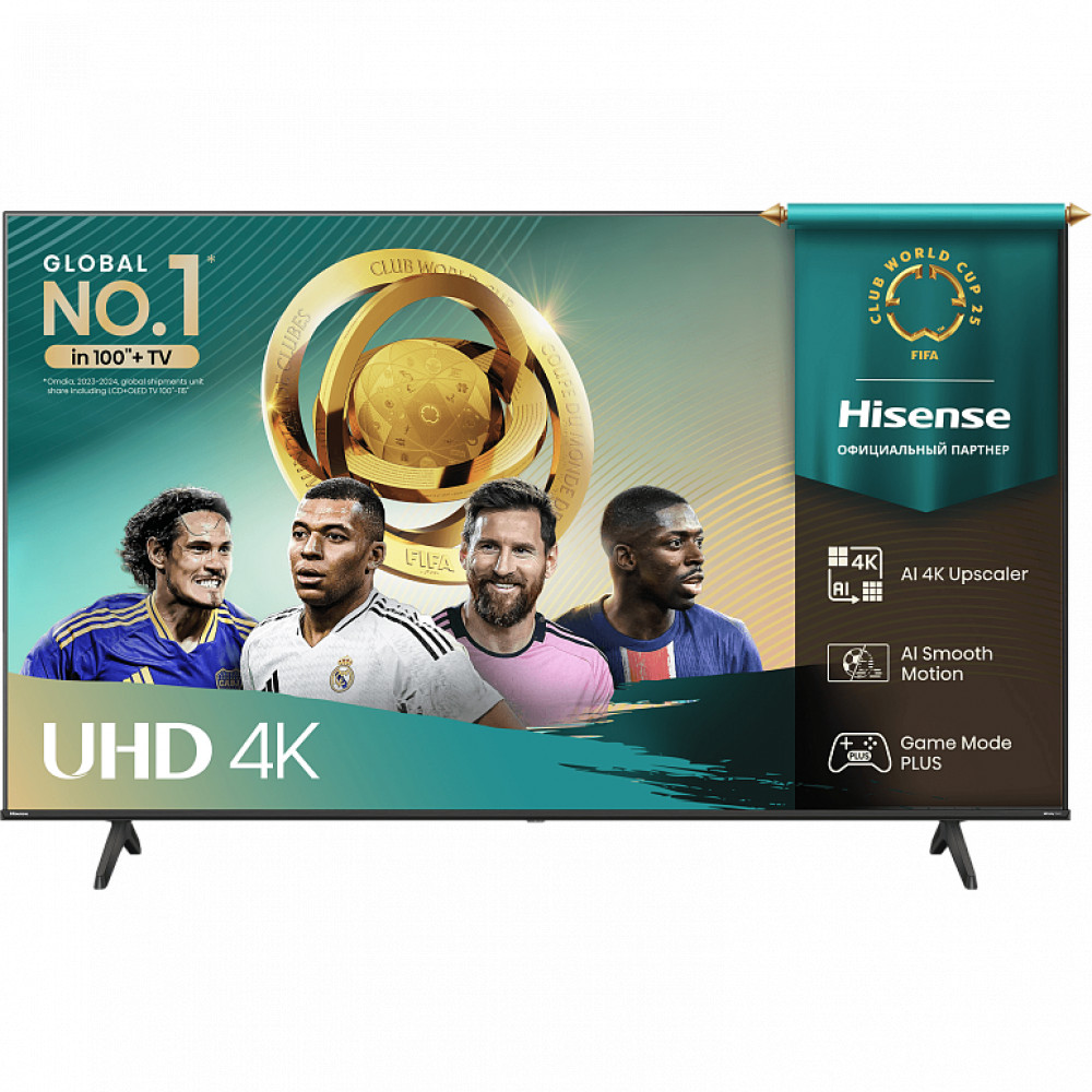 Телевизор Hisense 50A6Q 50 ", Черный — фото товара