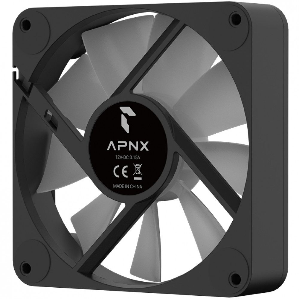 Система охлаждения Aerocool APNX FP1-140 BK ARGB FP1-140 PWM ARGB BK Для системного блока - миниатюра 3
