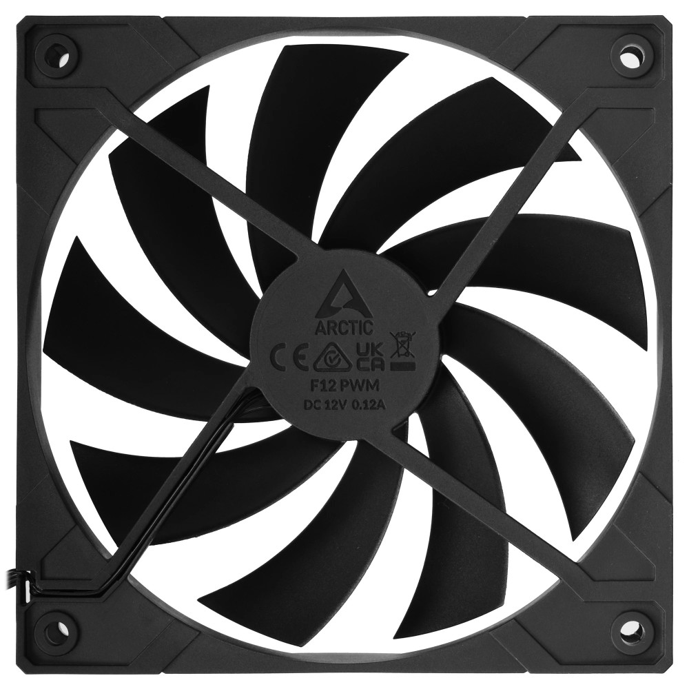 Система охлаждения ARCTIC F12 PWM Black ACFAN00145A Для системного блока - миниатюра 4