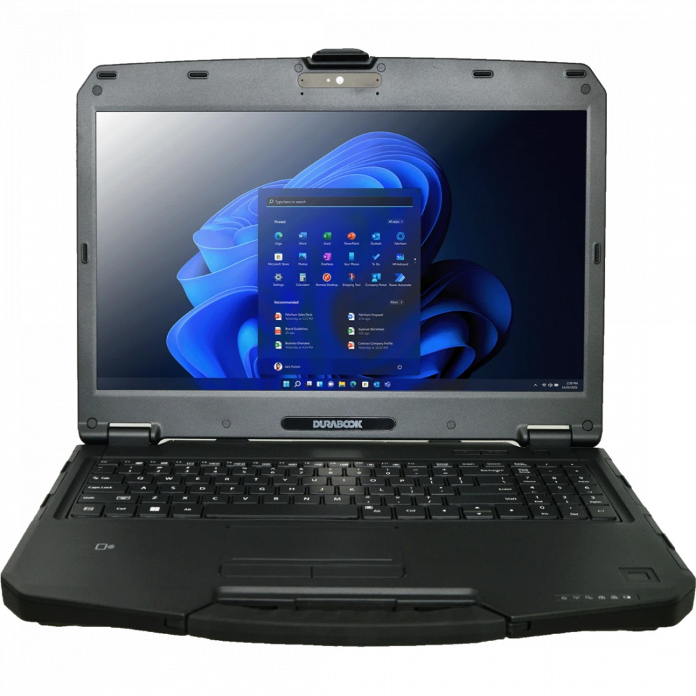Ноутбук Durabook S15 Gen 3 S5G1Q2AAEBXE 15.6 ", FHD 1920x1080 (16:9), Intel, Core i5, 16 Гб, 256 ГБ, Intel Iris Xe Graphics, Windows 11 Pro - миниатюра 2