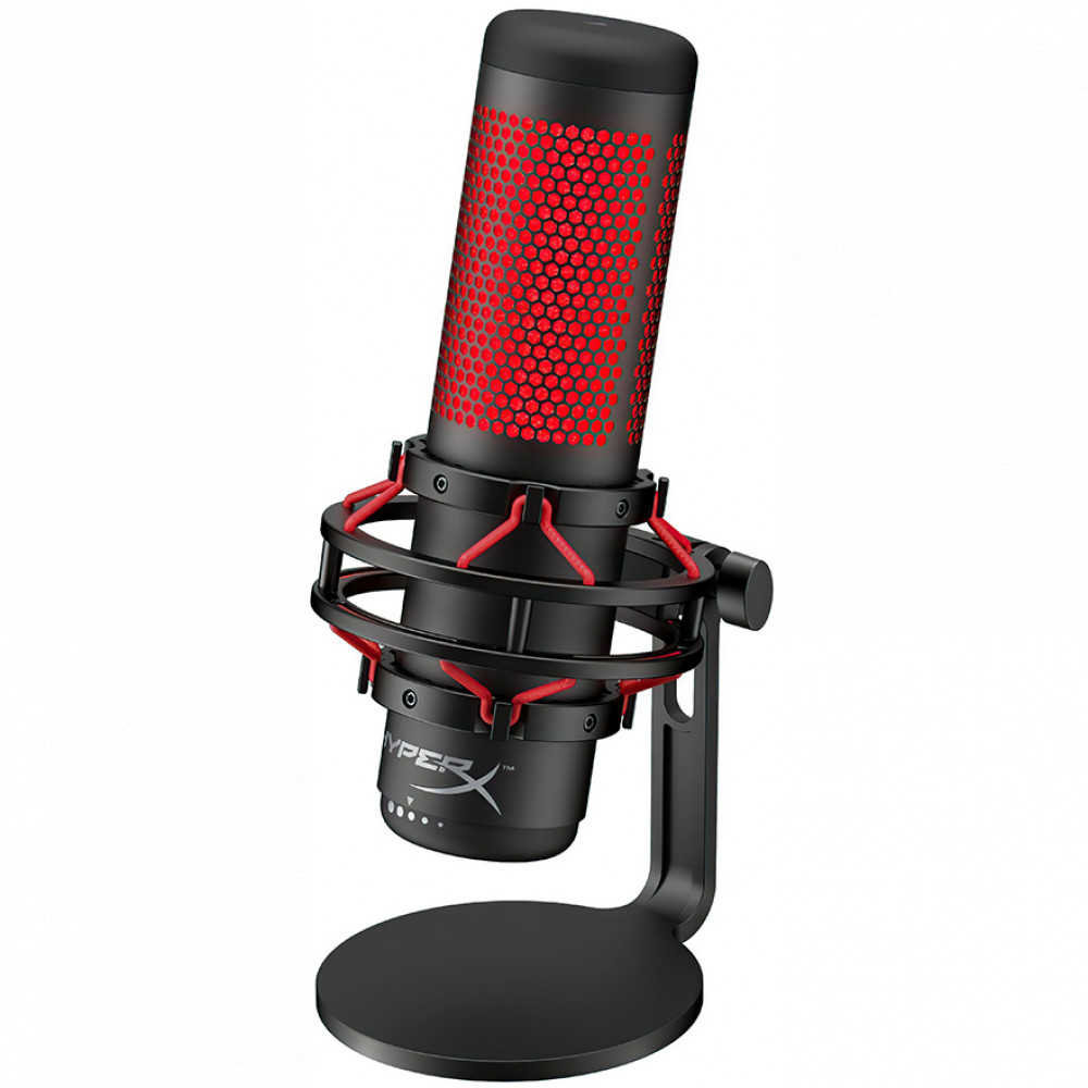 Микрофон HyperX QuadCast Standalon Microphone 4P5P6AA - миниатюра 2