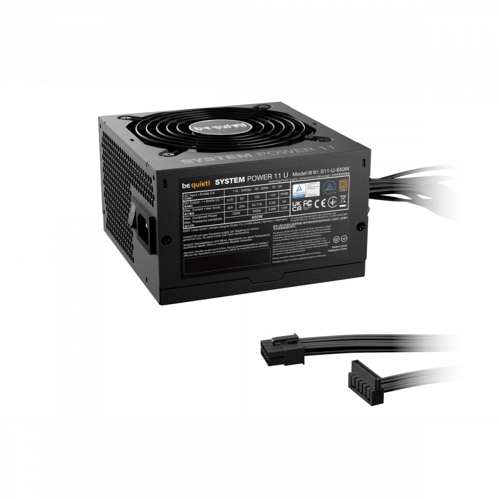Блок питания be quiet! System Power 11 650W BP011EU 650 Вт - миниатюра 2