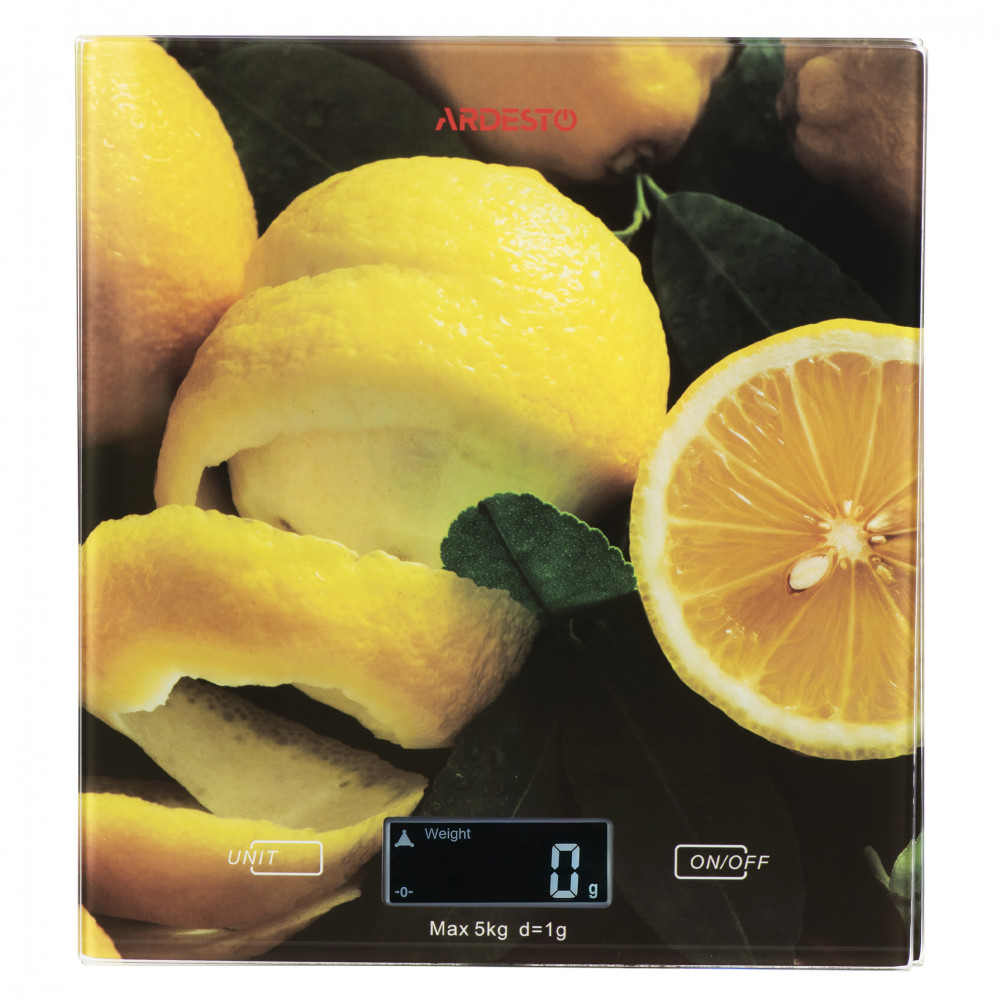 Весы ARDESTO SCK-893LEMON 5 кг. — фото товара