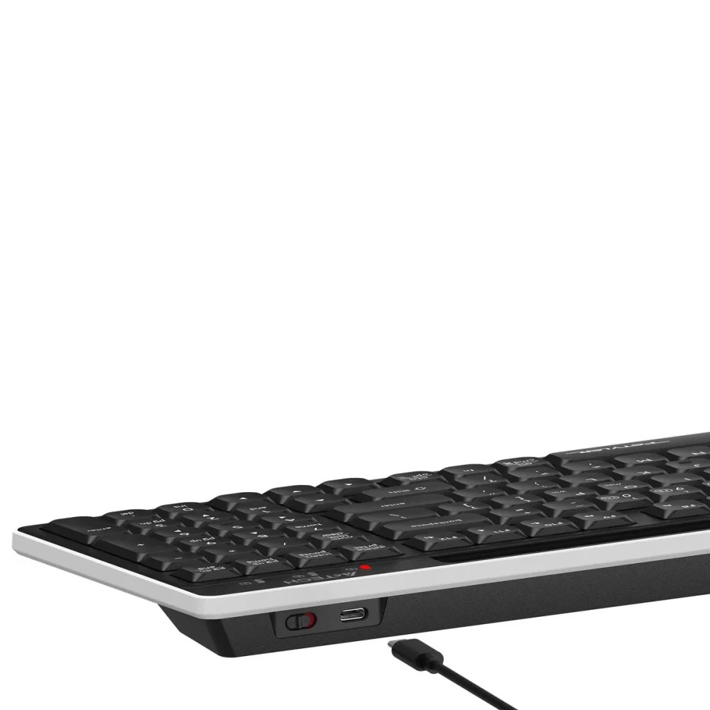 Клавиатура A4Tech Fstyler FBX70C BLACK Беспроводная, Bluetooth - миниатюра 8