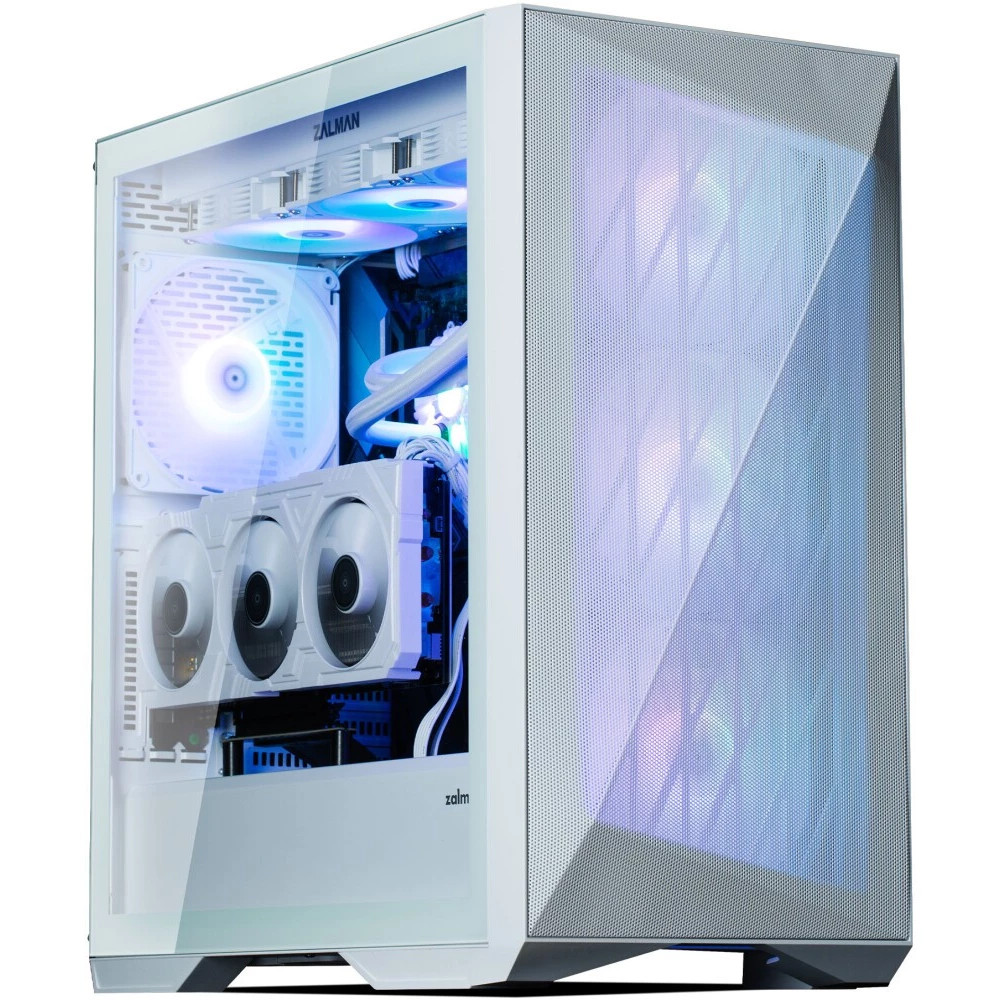 Корпус Zalman Z9 Iceberg MS E-ATX White Mid-Tower - миниатюра 2