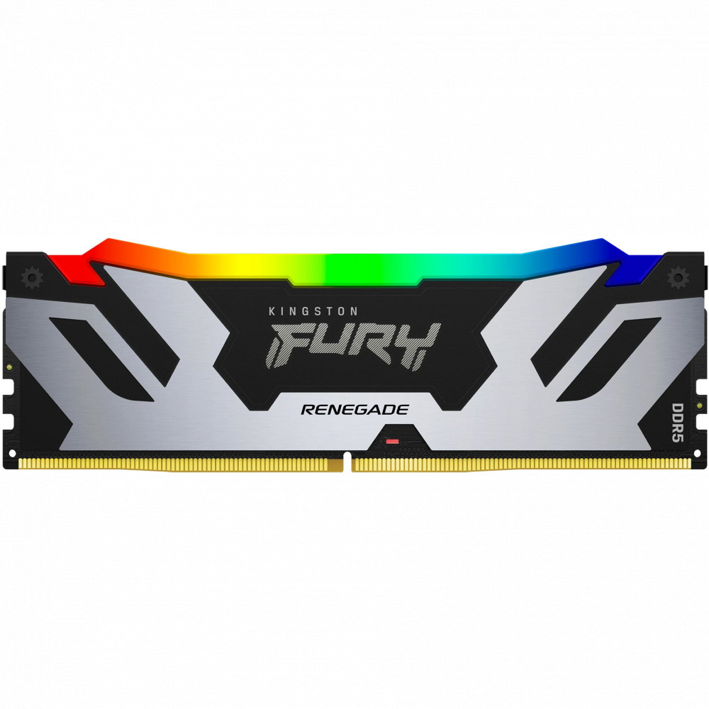 ОЗУ Kingston Renegade Silver RGB 16 ГБ KF564C32RSA-16 DIMM, DDR5, 16 Гб, 6400 МГц — фото товара