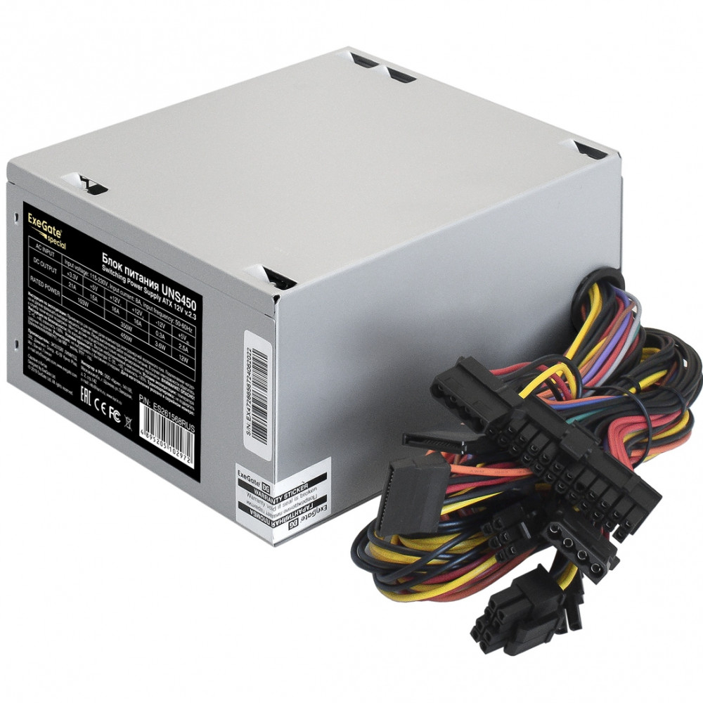 Блок питания ExeGate UNS450 ES261568RUS-PC 450 Вт - миниатюра 2