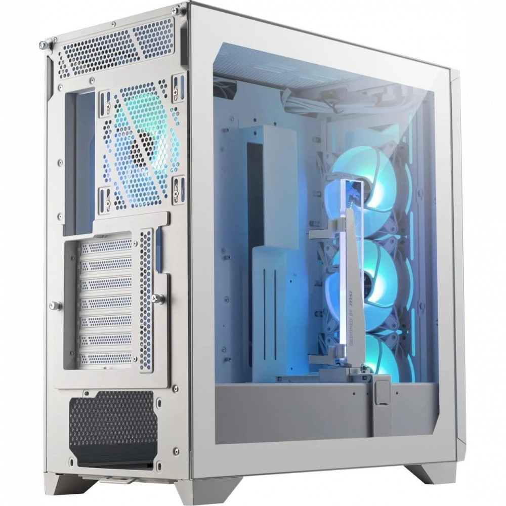 Корпус MSI MPG GUNGNIR 300R AIRFLOW WHITE Mid-Tower - миниатюра 5