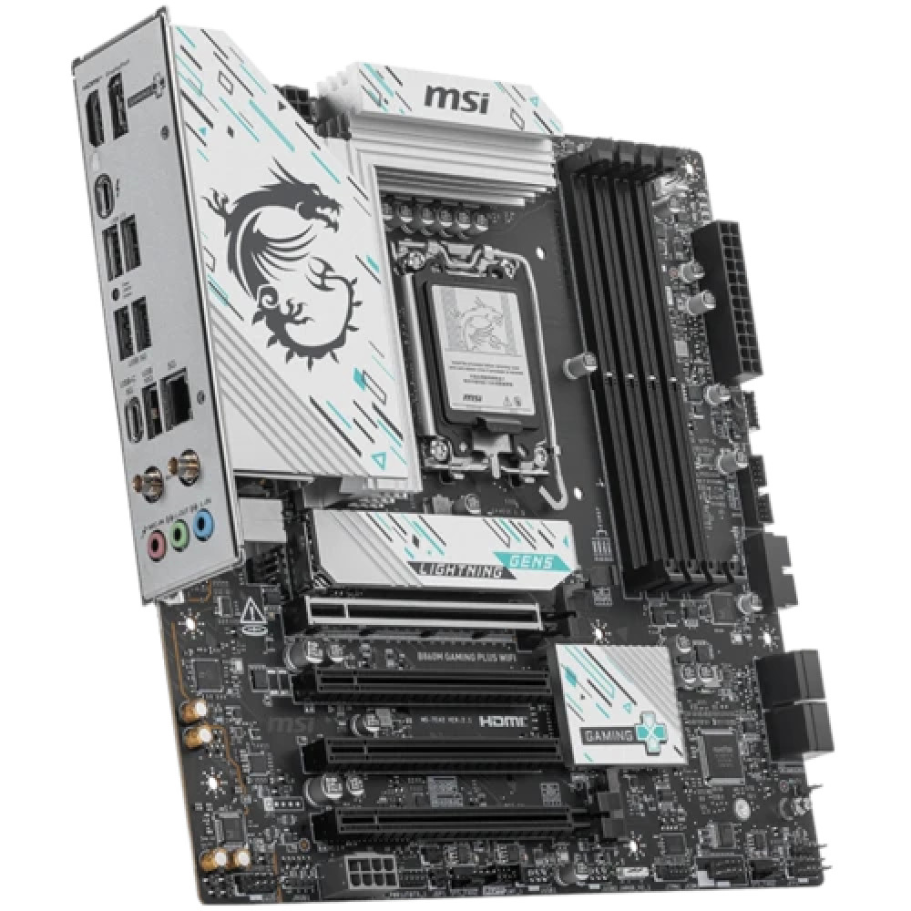 Материнская плата MSI B860M GAMING PLUS WIFI Micro-ATX, LGA 1851 - миниатюра 2
