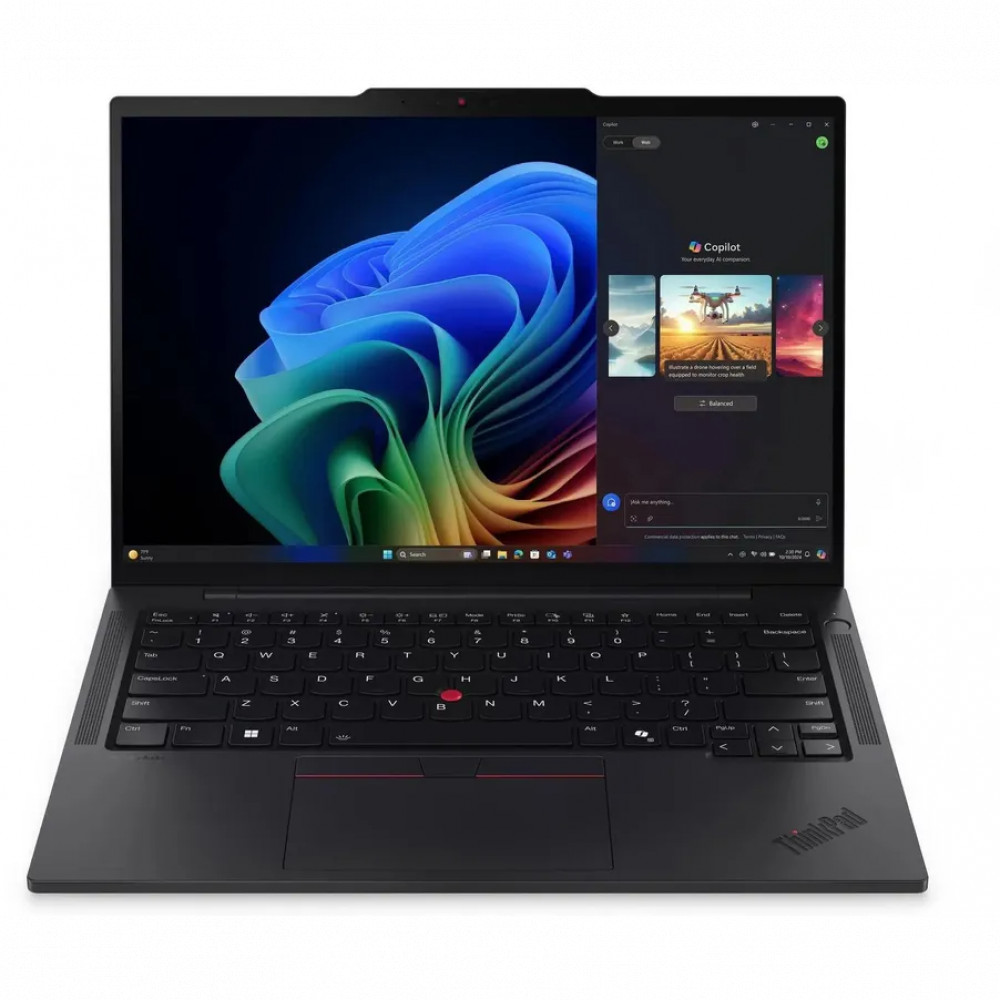 Ноутбук Lenovo ThinkPad T14s Gen 6 21QX000KUS 14 ", WUXGA 1920x1200 (16:10), Intel, Core Ultra 7, 32 Гб, 1 ТБ, Intel Graphics, Windows 11 Pro - миниатюра 2