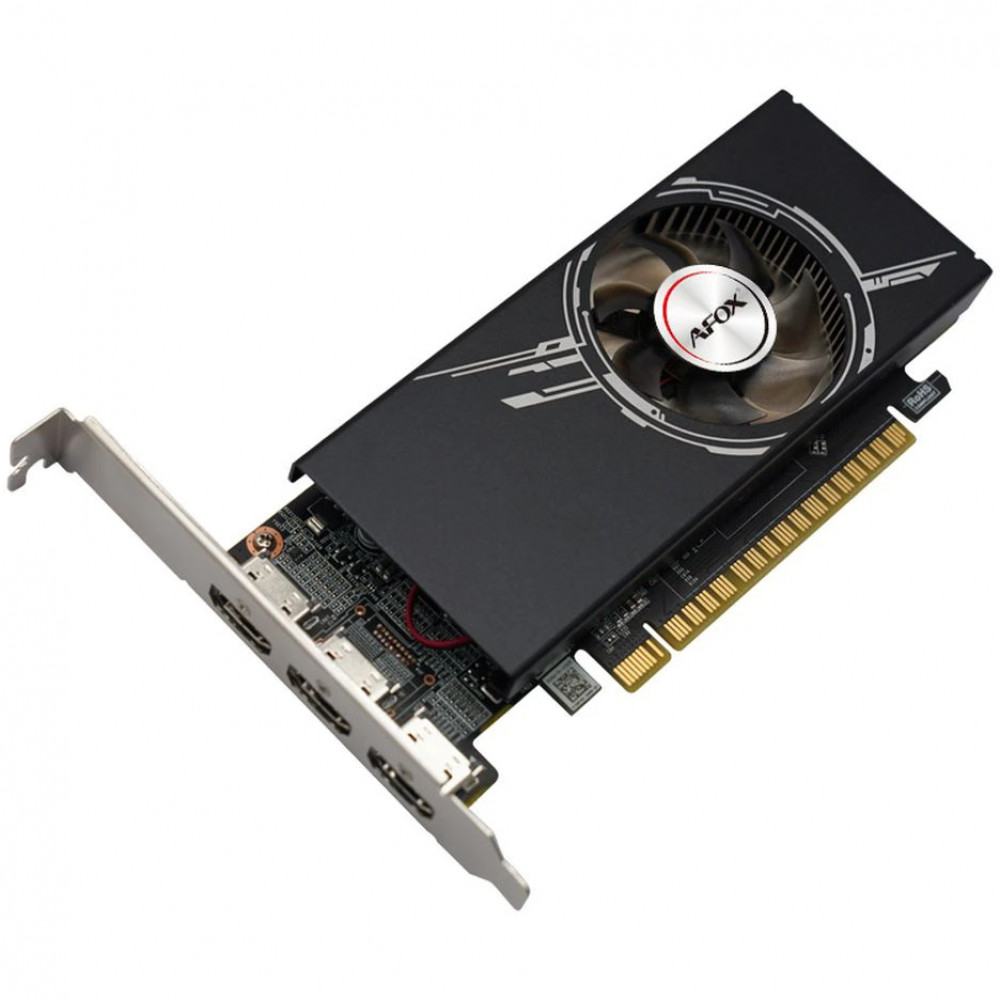Видеокарта AFOX NVIDIA GeForce GTX 1050 Ti AFOX 4GB AF1050TI-4096D5L2-V3 4 ГБ — фото товара