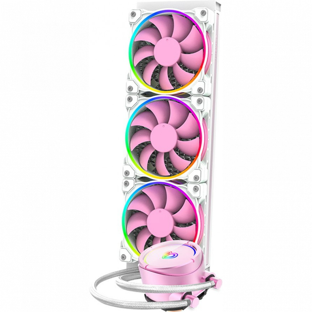 Система охлаждения ID-Cooling Pinkflow 360 ARGB ID-CPU-PINKFLOW360 Для процессора - миниатюра 2