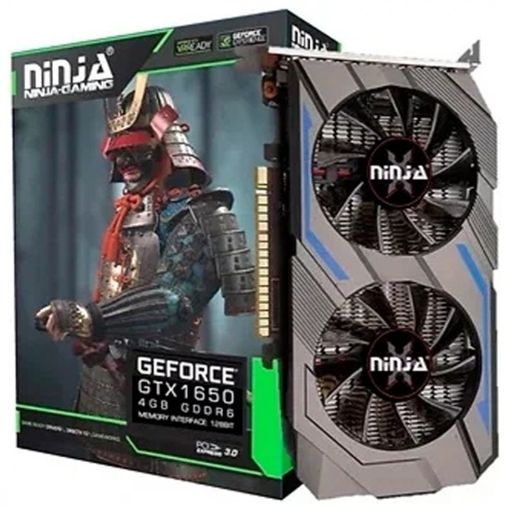 Видеокарта Sinotex GeForce GTX 1650 NK165DF46F 4 ГБ — фото товара