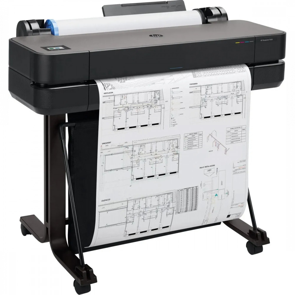 Плоттер HP Designjet T630 24-in 5HB09A Цветной, Струйная, A1+ (24 дюйма) (610), 24" - миниатюра 12