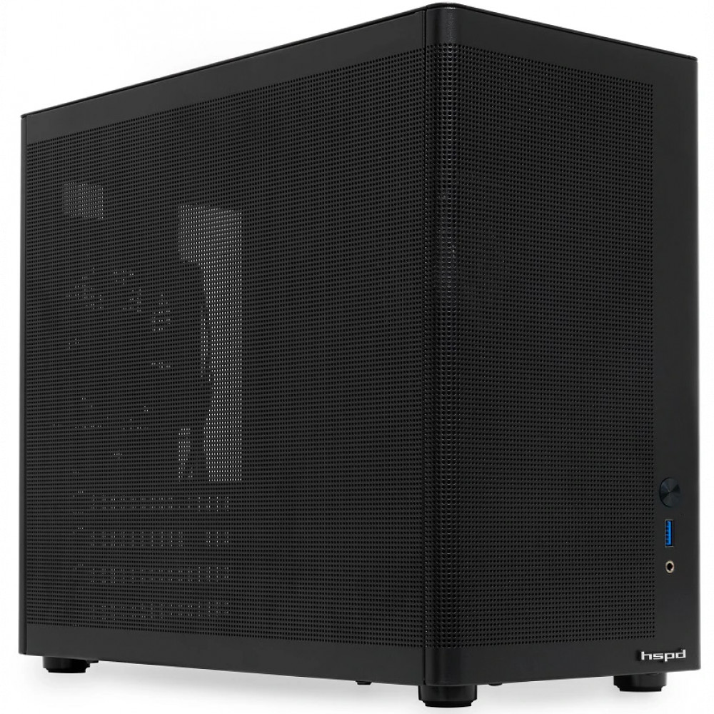 Корпус HSPD M210-MBK Black Mini-Tower — фото товара