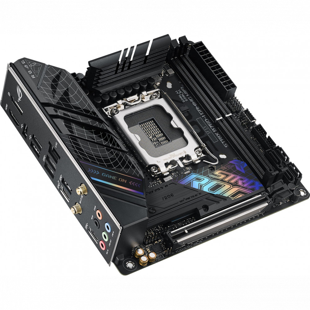Материнская плата Asus ROG STRIX B760-I GAMING WIFI 90MB1D90-M0EAY0 Mini-ITX, LGA 1700 - миниатюра 4