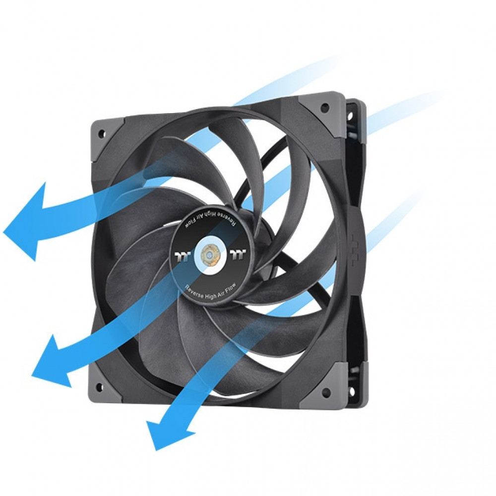 Система охлаждения Thermaltake SWAFAN GT14 PC Cooling Fan TT Premium Edition CL-F157-PL14BL-A Для системного блока - миниатюра 4