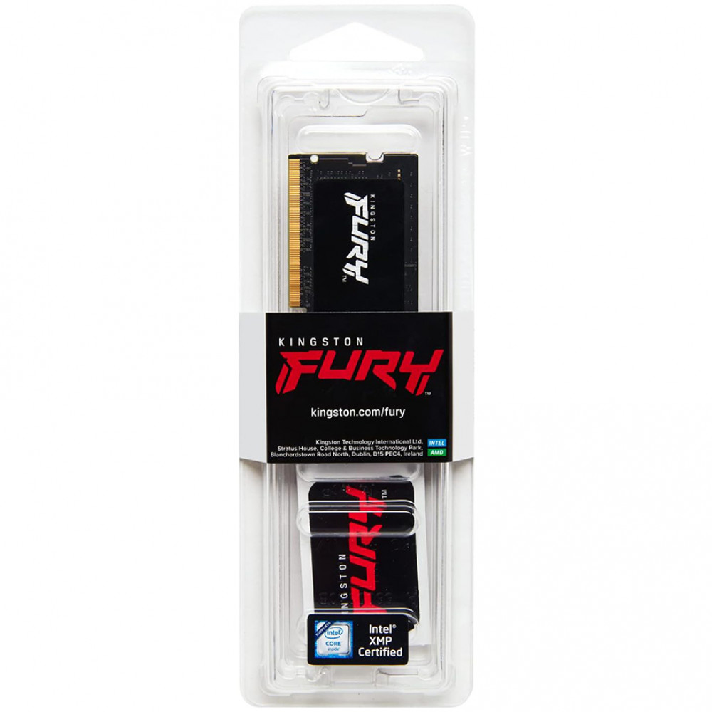 ОЗУ Kingston FURY Impact KF548S38IB-16 SO-DIMM, DDR5, 16 Гб, 4800 МГц - миниатюра 3