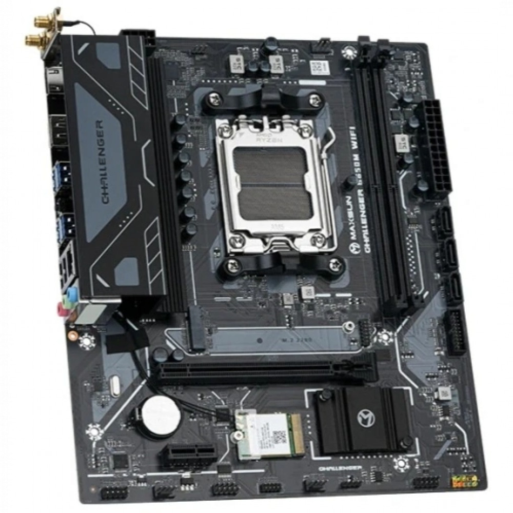 Материнская плата Maxsun MS-Challenger B650M WIFI V2 Micro-ATX, AMD AM5 - миниатюра 3