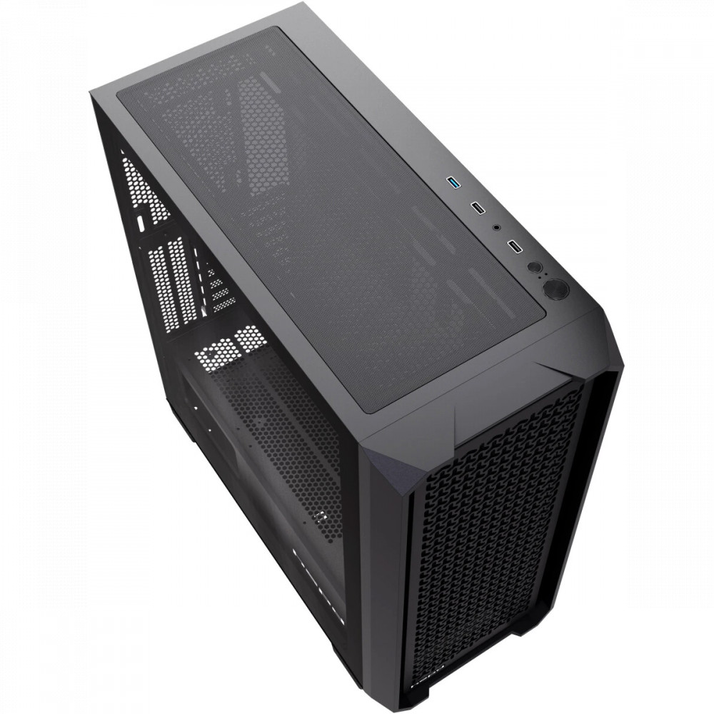 Корпус HSPD F750-TGBK Mid-Tower - миниатюра 3