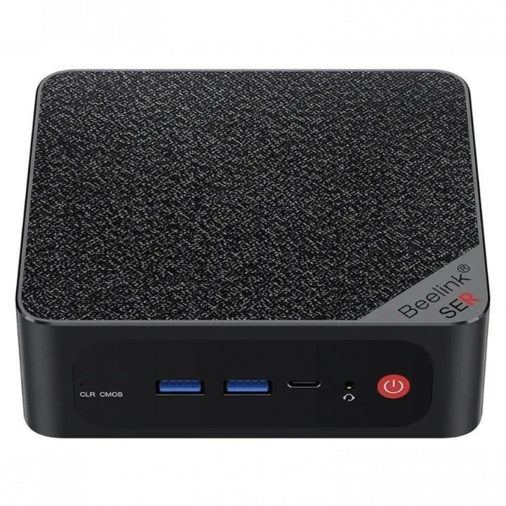 Персональный компьютер Beelink SER5 Max Black BL/SER5 MAX/7735HS/24G/500G/2,5G*1/ Blac Ryzen 7, 7735HS, 3.2, 24 Гб, DDR5-6400 — фото товара