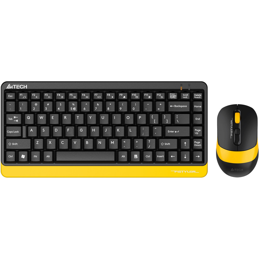 Клавиатура + мышь A4Tech Fstyler FG1110 FG1110 BUMBLEBEE — фото товара