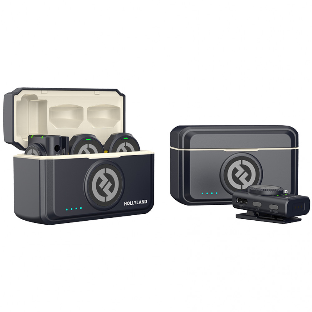 Микрофон Hollyland Lark M2 Combo M2COM - миниатюра 2