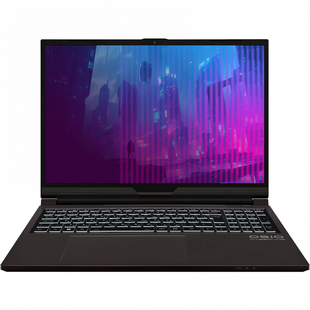 Ноутбук OSIO CyberLine C160i C160I-003 16 ", WUXGA 1920x1200 (16:10), Intel, Core i5, 16 Гб, 512 ГБ, NVIDIA GeForce RTX 4060 — фото товара