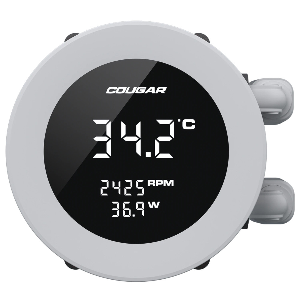Система охлаждения Cougar Poseidon Vistek ARGB 360 WH CGR-PSDVARGB-W-360 Для процессора - миниатюра 3