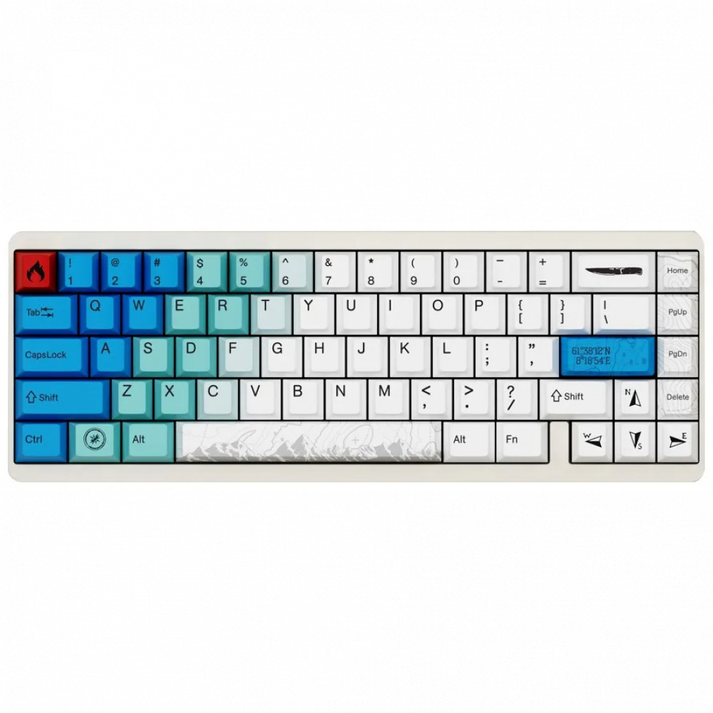 Клавиатура Varmilo Summit Muse 65, Gateron Varmilo Magnet White switch, Wired, Gaming, Black 686020 Проводная, USB — фото товара