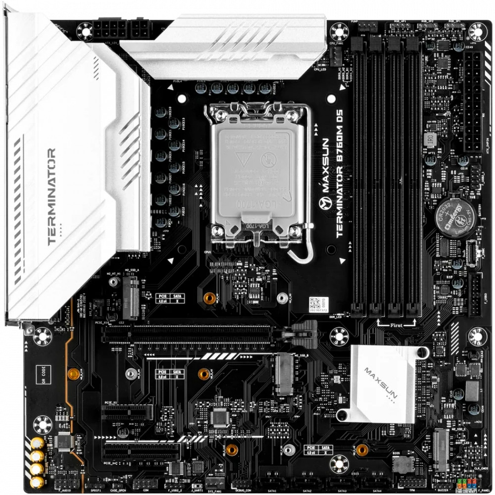 Материнская плата Maxsun MS-Terminator B760M D5 V2 Micro-ATX, LGA 1700 — фото товара