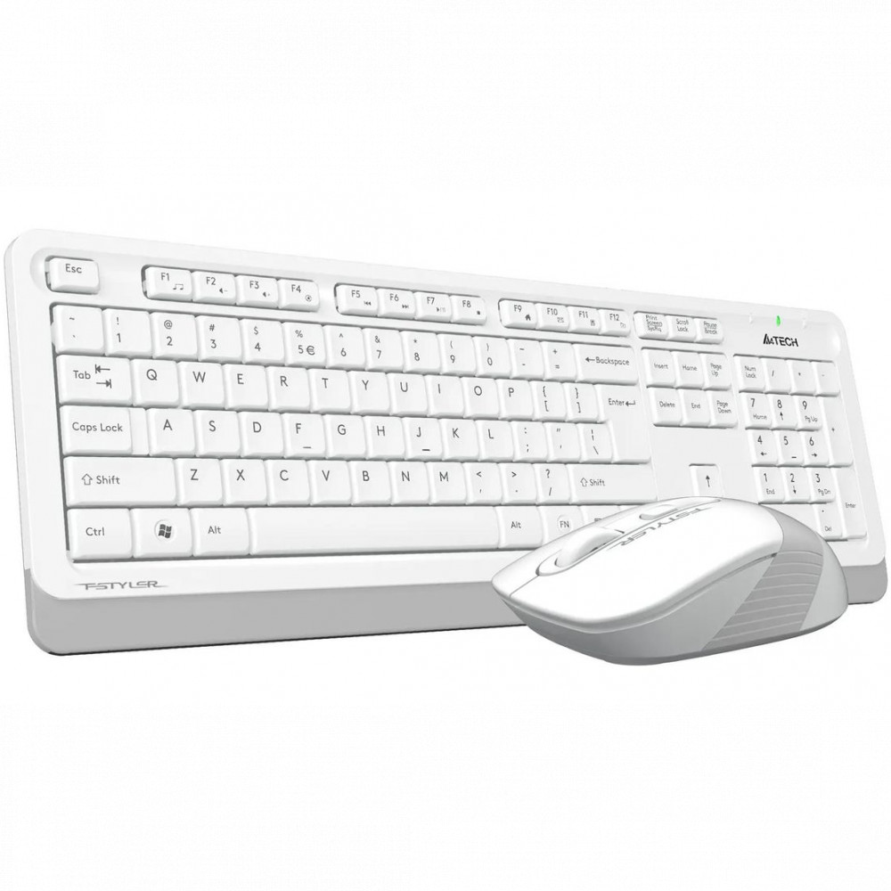 Клавиатура + мышь A4Tech Fstyler FG1010S White FG1010S-White Fstyler — фото товара