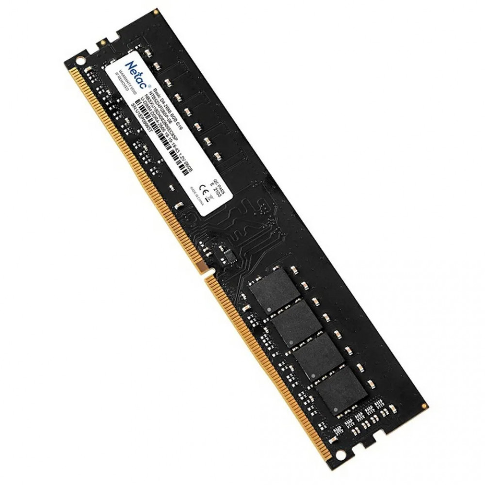 ОЗУ Netac Basic RTL PC4-21300 CL19 NTBSD4P26SP-08 DIMM, DDR4, 8 Гб, 2666 МГц - миниатюра 2