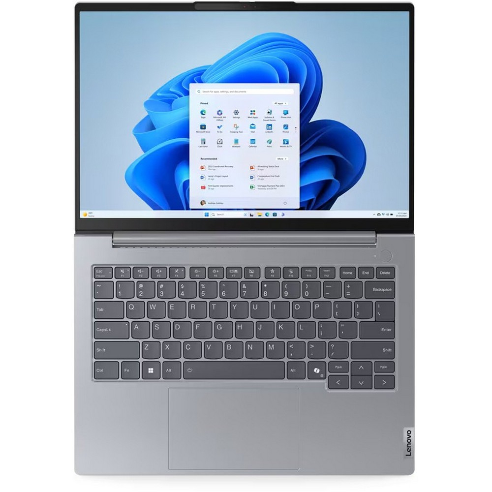 Ноутбук Lenovo ThinkBook 14 G7 IML 21MR0095RU 14 ", WUXGA 1920x1200 (16:10), Intel, Core Ultra 5, 16 Гб, 512 ГБ, Intel Graphics - миниатюра 4