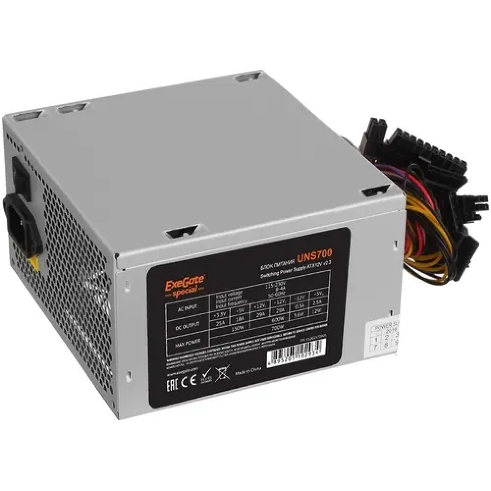 Блок питания ExeGate UNS700 ES261572RUS-PC 700 Вт - миниатюра 2