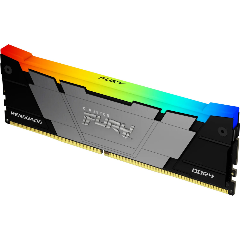 ОЗУ Kingston FURY Renegade RGB KF446C19RB2AK2/16 DIMM, DDR4, 16 Гб (2 х 8 Гб), 4600 МГц - миниатюра 2