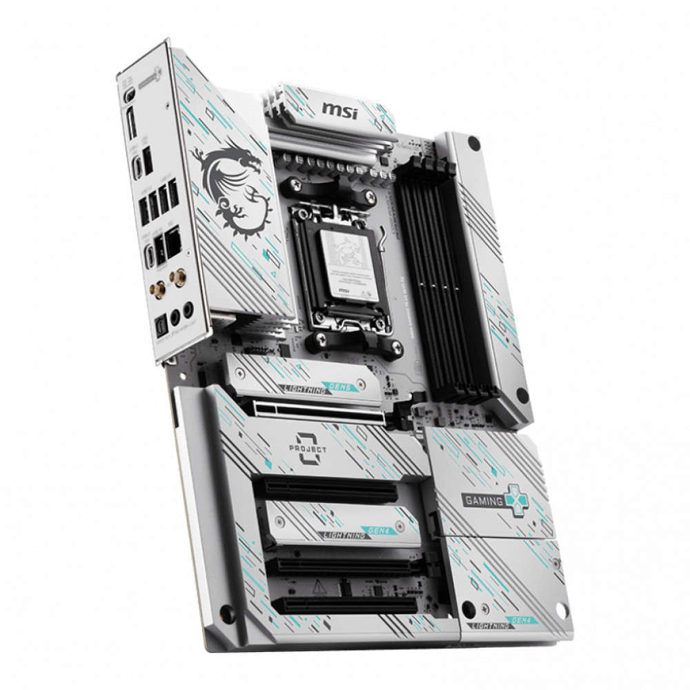 Материнская плата MSI B850 GAMING PLUS WIFI PZ ATX, AMD AM5 - миниатюра 2