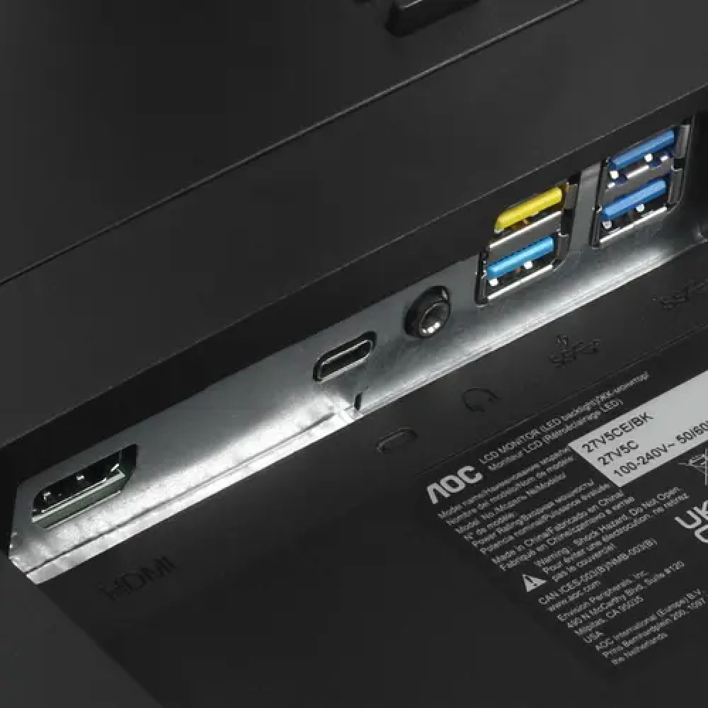 Монитор AOC 27V5CE/BK 27 ", IPS, Full HD 1920x1080 (16:9), 75 Гц - миниатюра 4