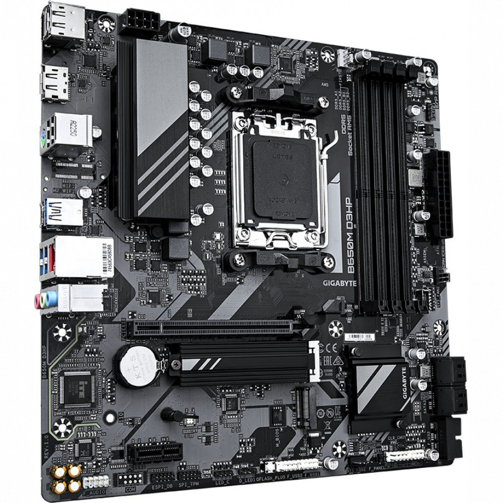 Материнская плата Gigabyte B650M D3HP Micro-ATX, AMD AM5 — фото товара