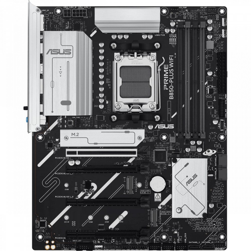 Материнская плата Asus PRIME B850-PLUS WIFI ATX, AMD AM5 - миниатюра 2