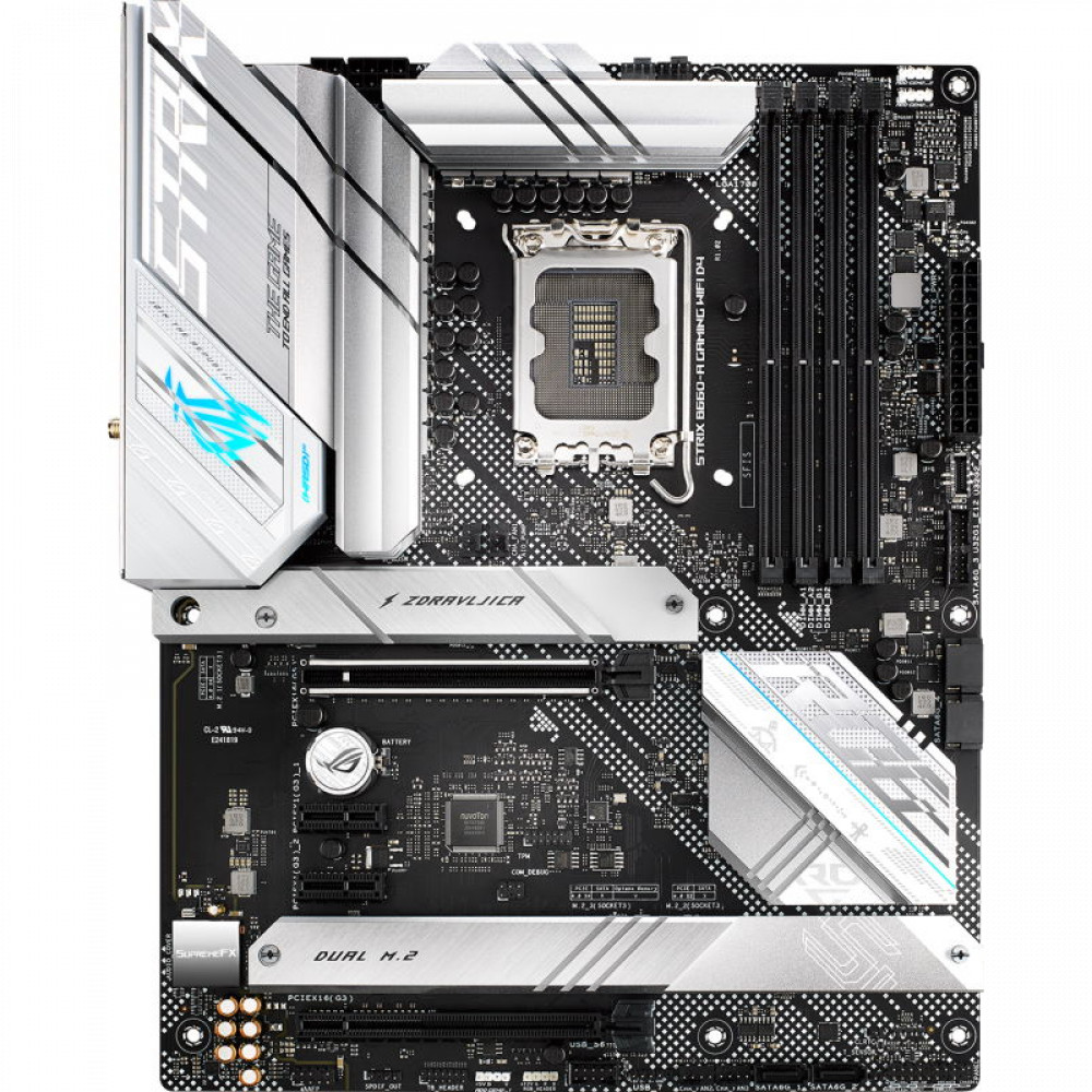 Материнская плата Asus ROG STRIX B660-A GAMING WIFI ATX, LGA 1700 - миниатюра 2