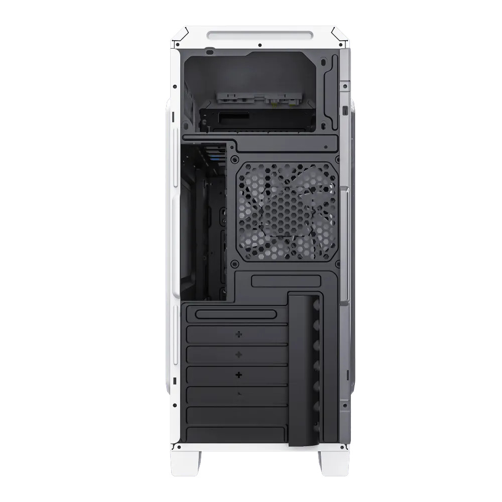 Корпус GameMax G561E White 1108-5961R0029 Mid-Tower - миниатюра 3