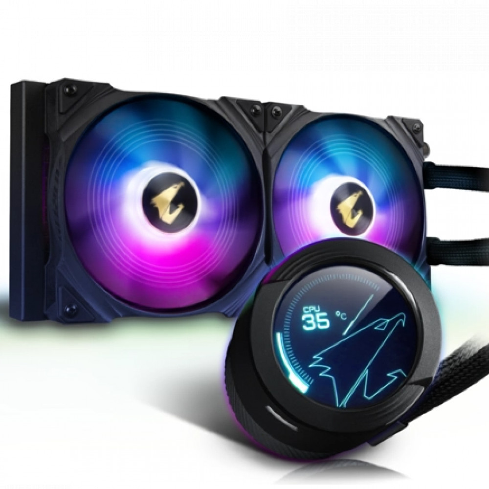 Система охлаждения Gigabyte GP-AORUS WATERFORCEX280 Для процессора — фото товара
