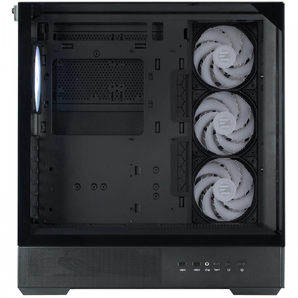 Корпус Zalman P40 Prism Plus Black Mid-Tower - миниатюра 2