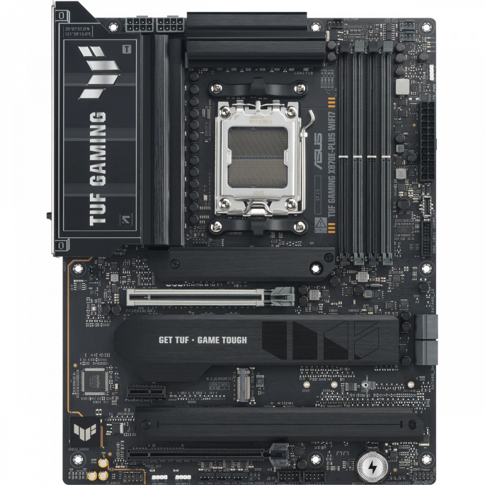 Материнская плата Asus TUF GAMING X870E-PLUS WIFI7 90MB1M70-M0EAY0 ATX, AMD AM5 — фото товара
