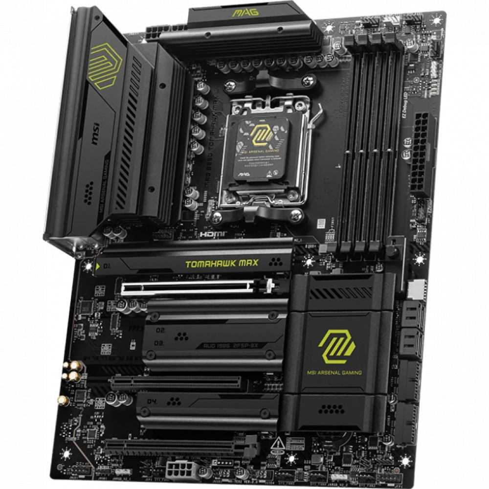 Материнская плата MSI MAG B850 TOMAHAWK WIFI ATX, AMD AM5 - миниатюра 3