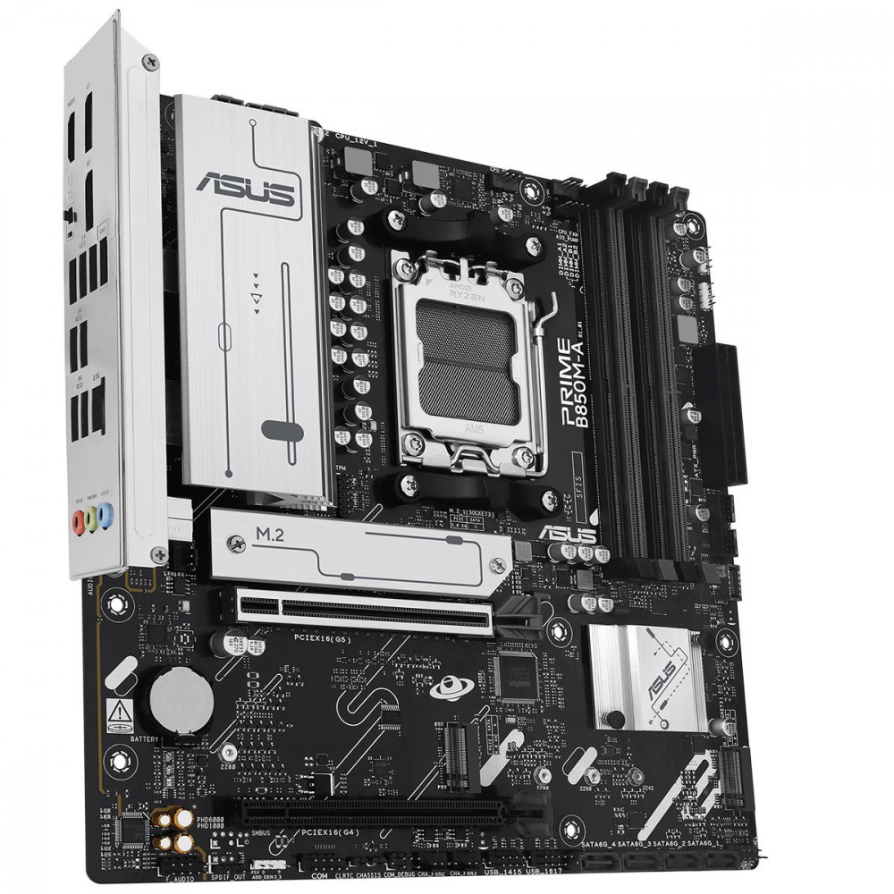 Материнская плата Asus PRIME B850M-A-CSM 90MB1LQ0-M0EAYC Micro-ATX, AMD AM5 — фото товара