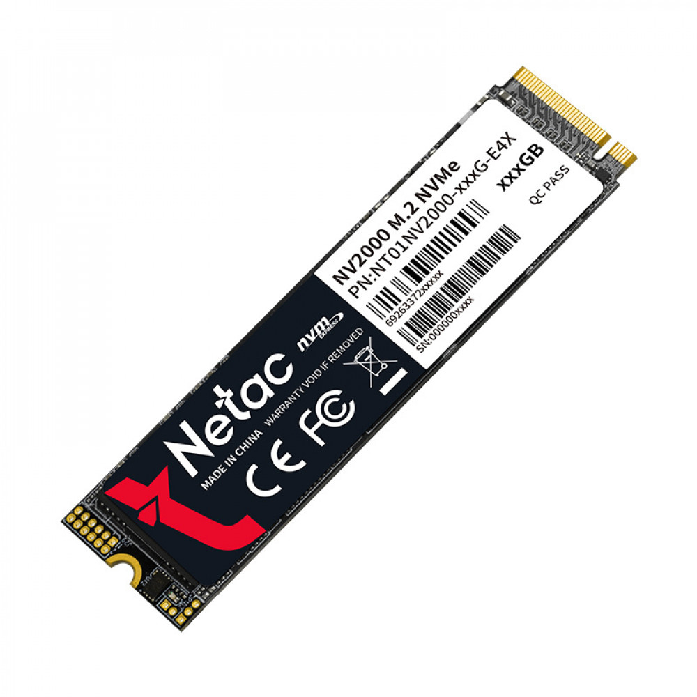 Жесткий диск Netac NV2000 Series NT01NV2000-1T0-E4X SSD (твердотельные), 1 ТБ, M.2, PCIe - миниатюра 2